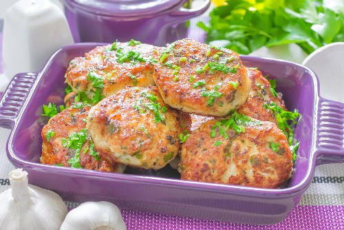 Een eenvoudig recept voor viskoekjes in de oven