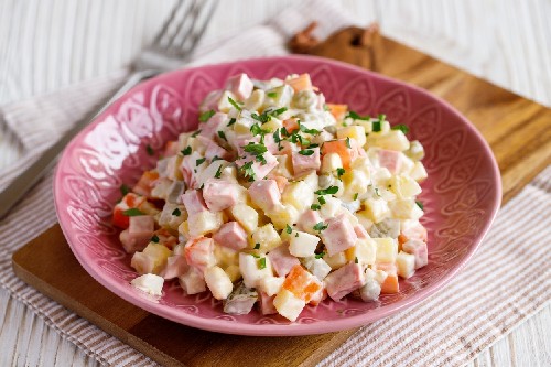 Echte Franse Olivier salade recept