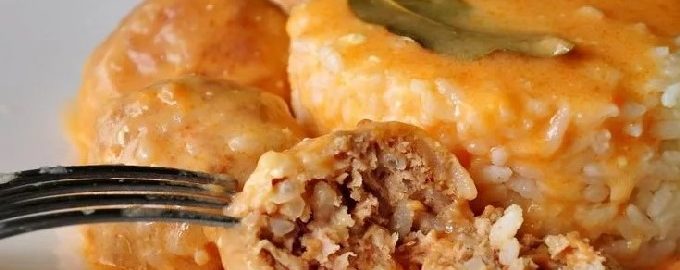 Gehaktballen zoals in de kleuterschool met jus - 5 recepten met foto's stap voor stap