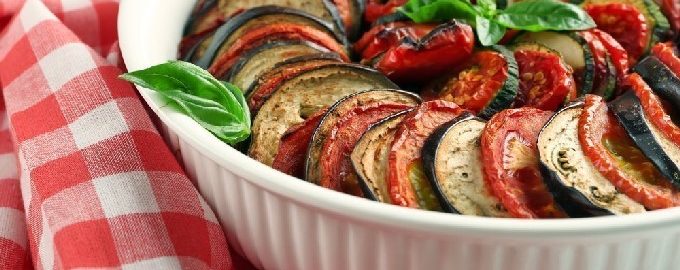Klassieke ratatouille in de oven