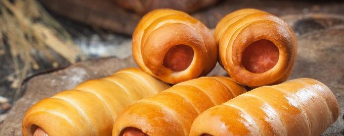 Worstjes in deeg in de oven