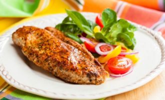 Oven gebakken kalkoenfilet