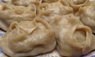 Manty - 10 recepten met foto's stap voor stap