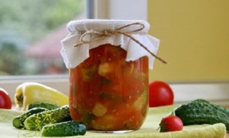 Komkommerlecho voor de winter